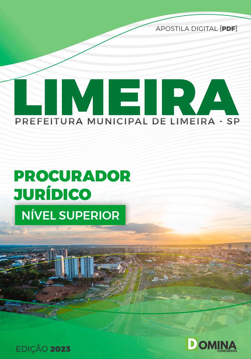 Apostila Concurso Pref Limeira SP 2023 Procurador Jurídico