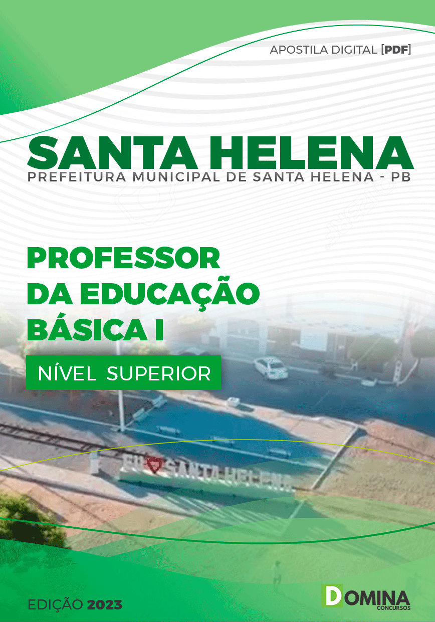 Apostila Pref Santa Helena PB 2023 Professor Educação Básica