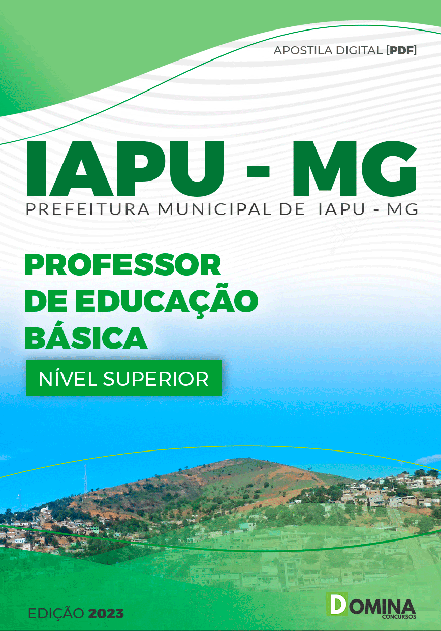 Apostila Pref Iapu MG 2023 Professor Educação Básica