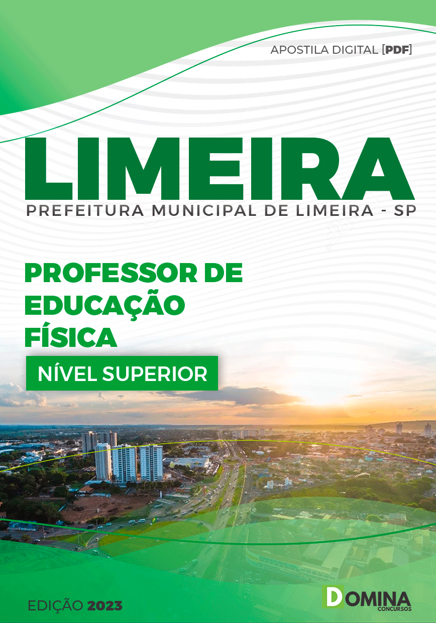 Apostila Concurso Pref Limeira SP 2023 Professor Educação Física