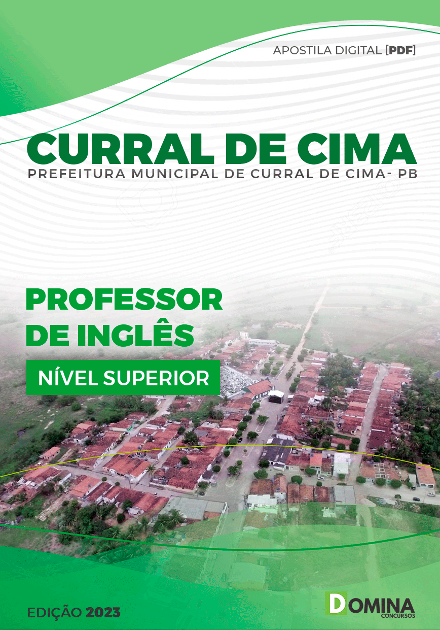 Apostila Concurso Pref Curral de Cima PB 2023 Professor Inglês