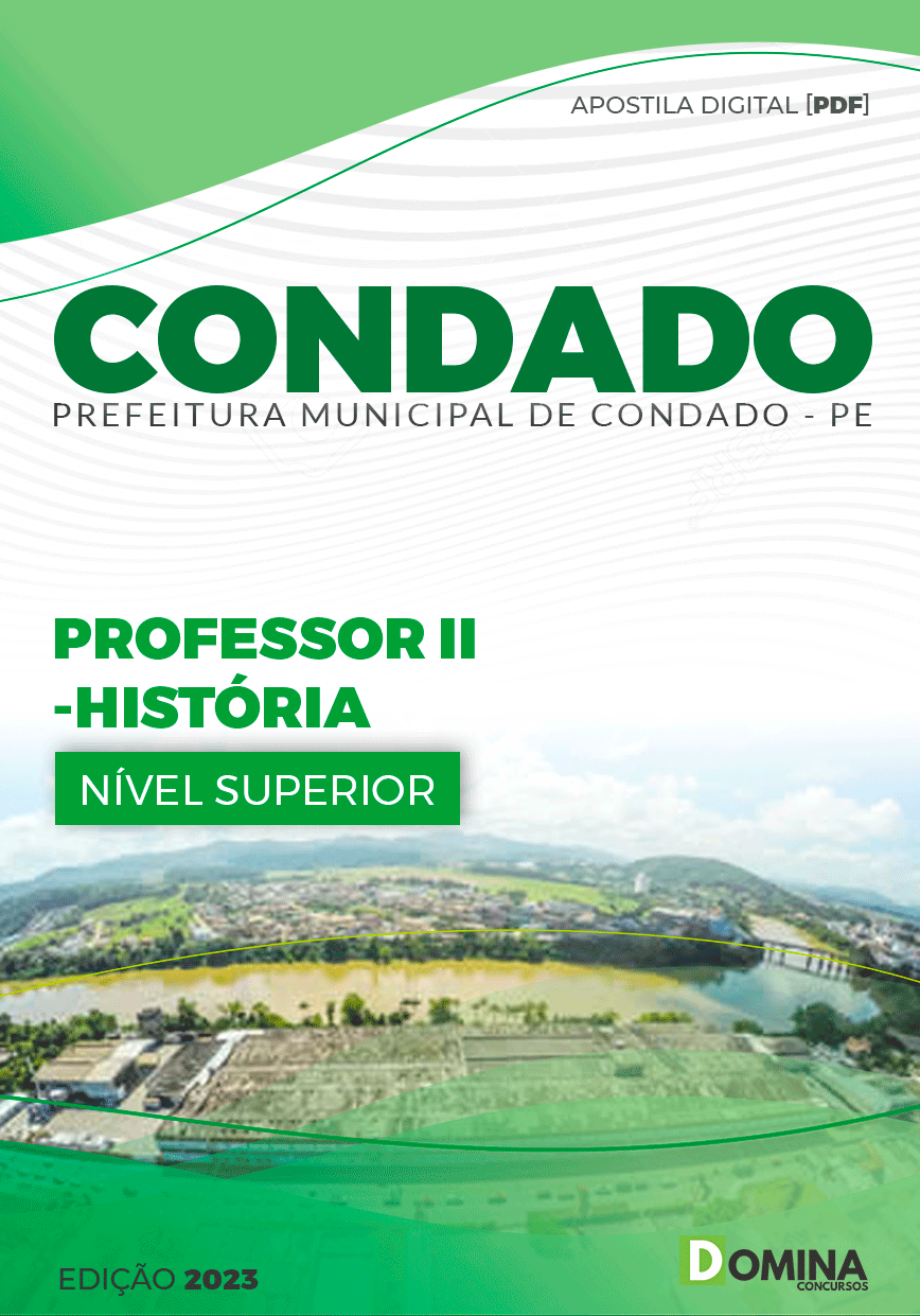 Apostila Pref Condado PE 2023 Professor II História