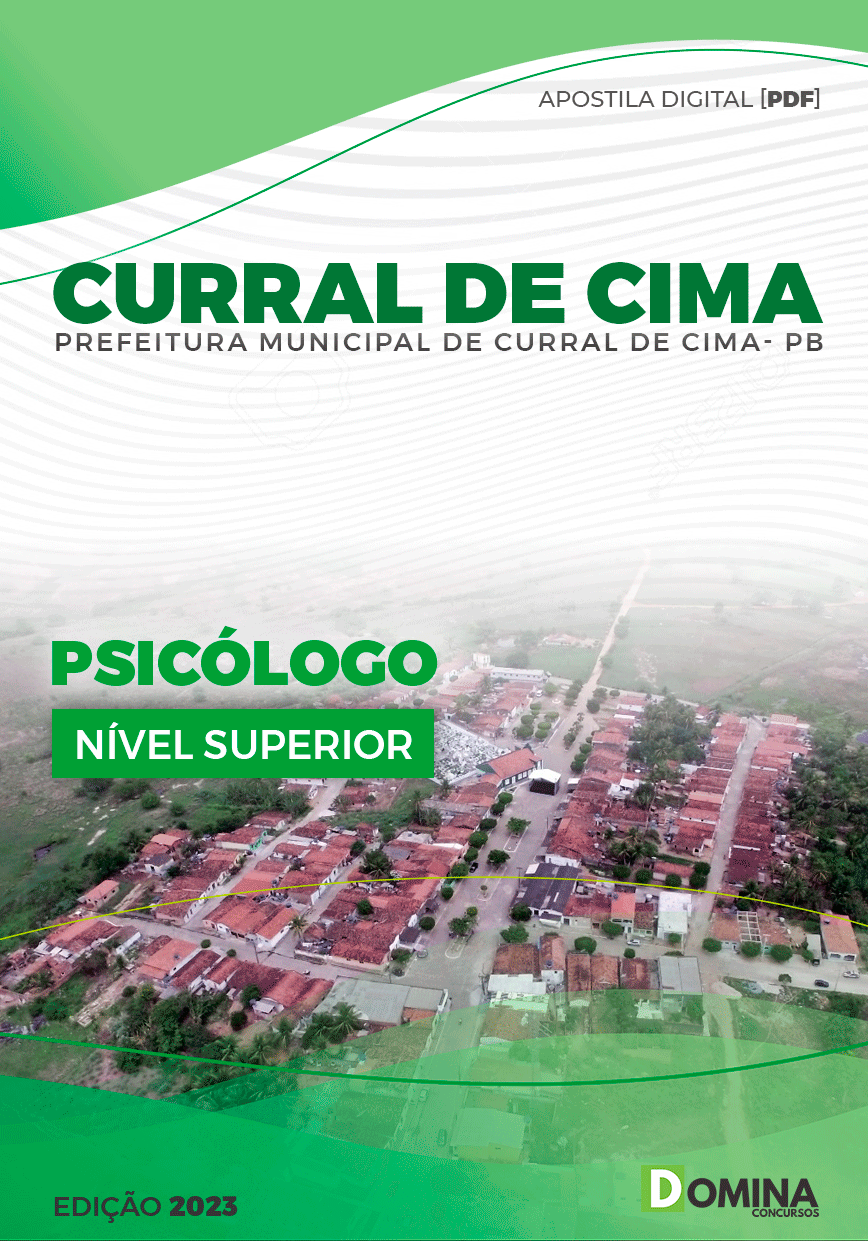 Apostila Concurso Pref Curral de Cima PB 2023 Psicólogo