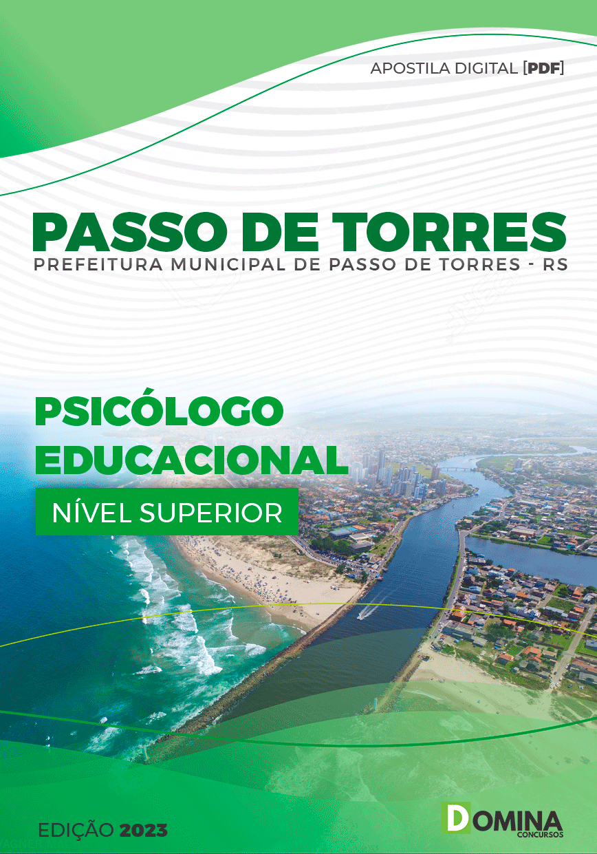 Apostila Pref Passo de Torres SC 2023 Psicólogo Educacional