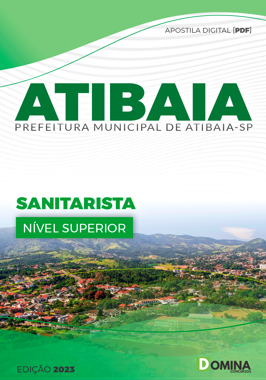 Apostila Concurso Pref Atibaia SP 2023 Sanitarista