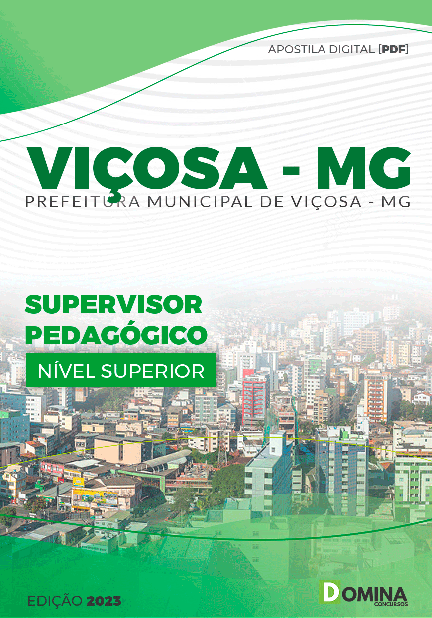Apostila Pref Viçosa MG 2023 Supervisor Pedagógico