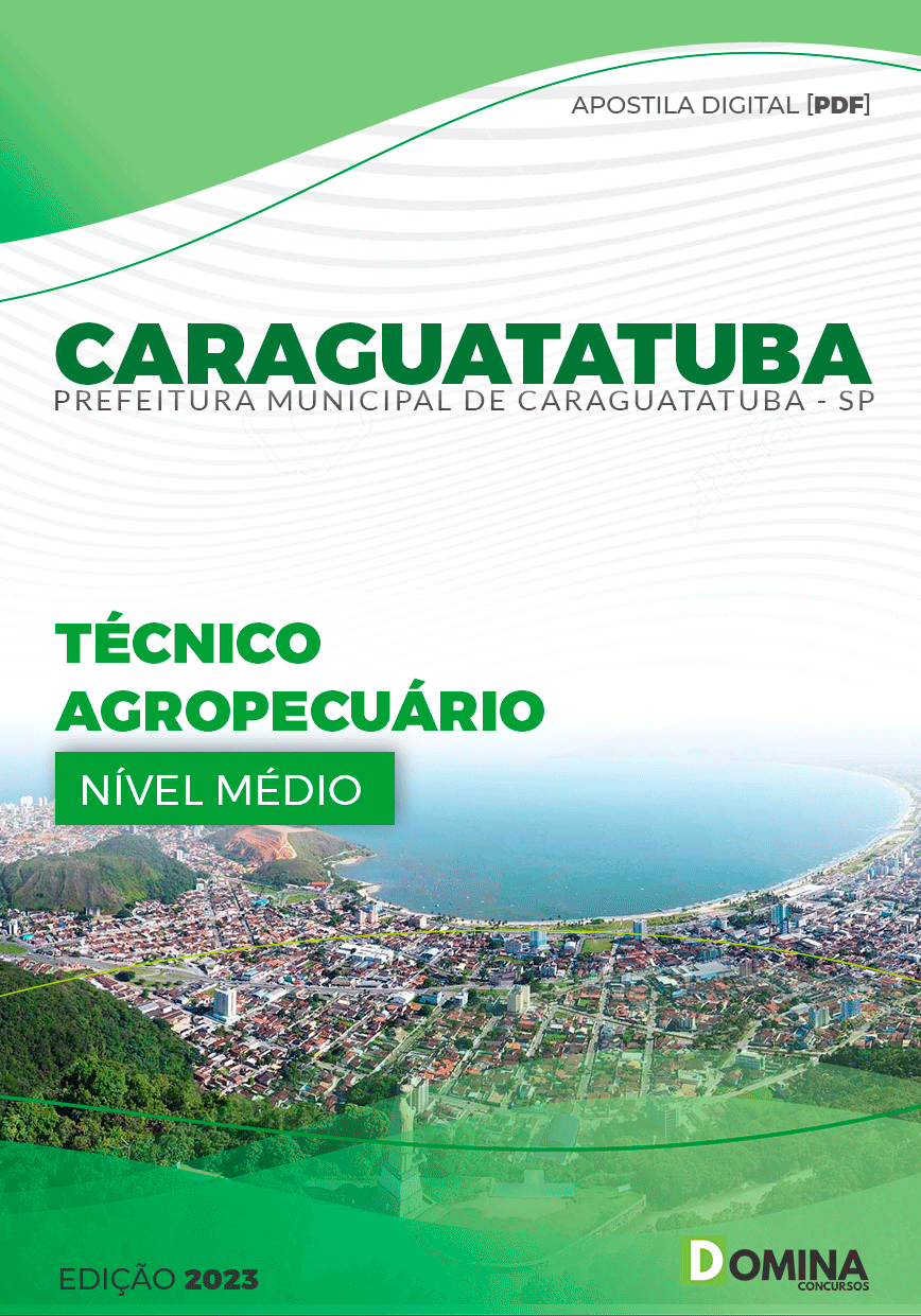 Apostila Pref Caraguatatuba SP 2024 Técnico Agropecuário