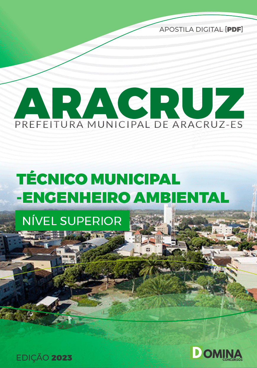 Apostila Técnico Municipal Engenheiro Ambiental Pedro Canário ES 2025