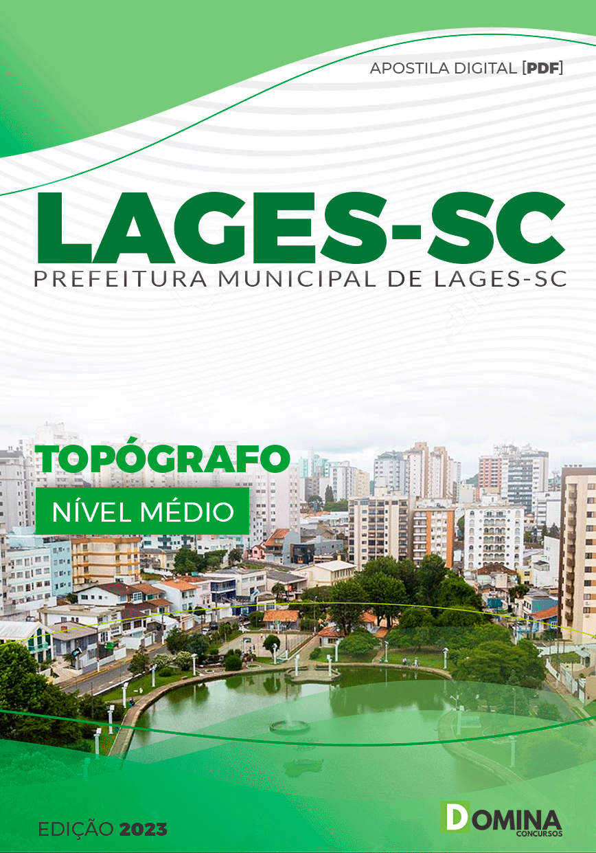 Apostila Concurso Pref Lages SC 2023 Topógrafo