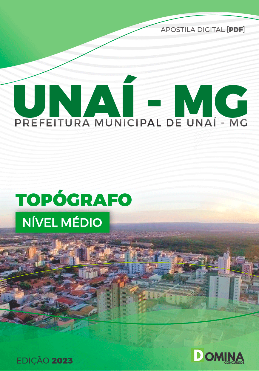 Apostila Concurso Pref Unaí MG 2023 Topógrafo