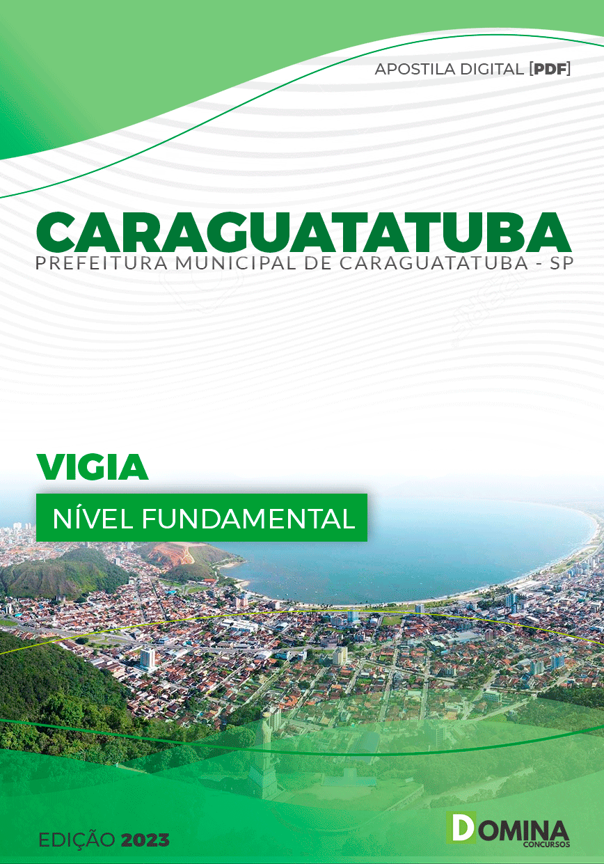 Apostila Concurso Pref Caraguatatuba SP 2024 Vigia