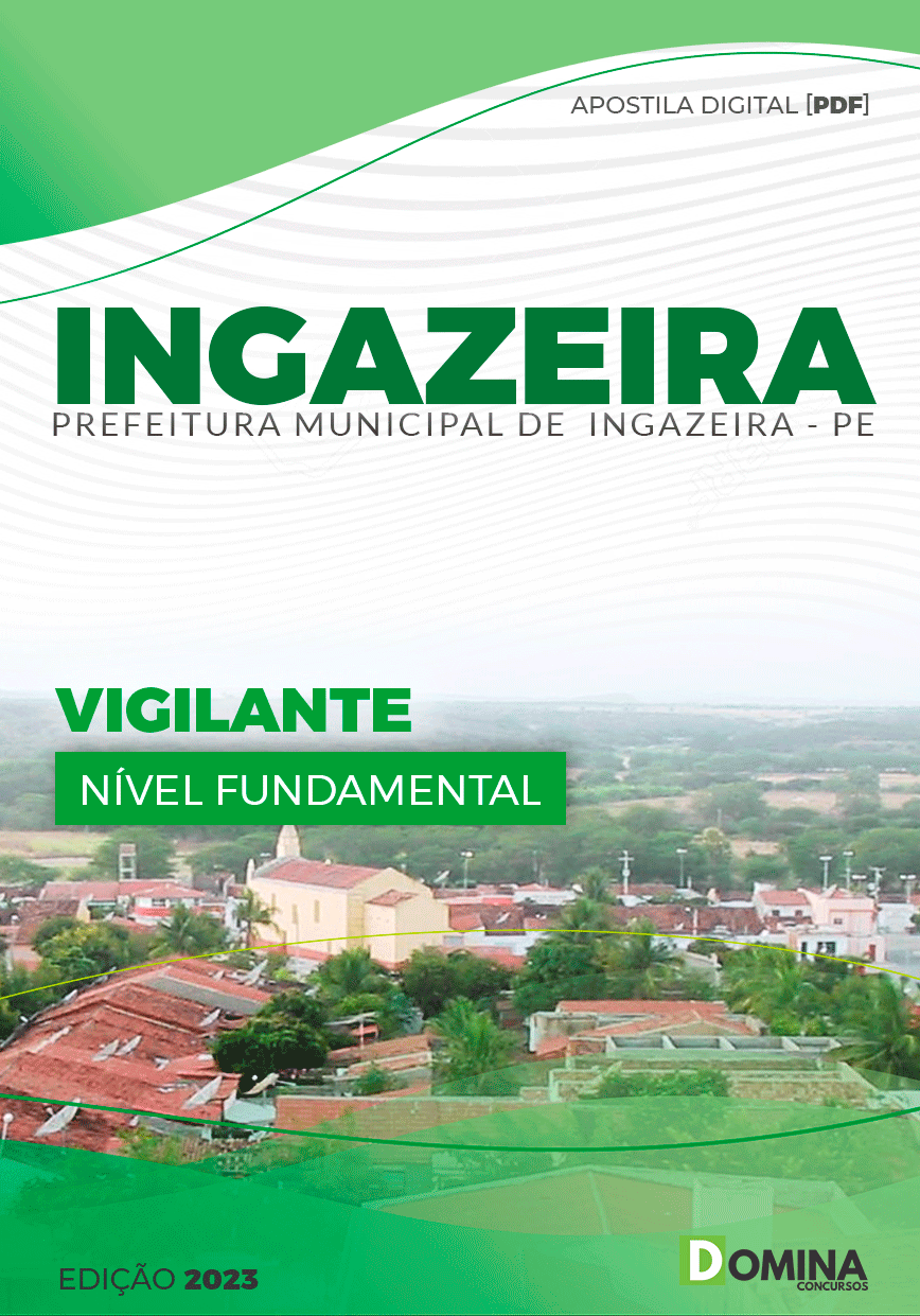 Apostila Concurso Pref Ingazeira PE 2023 Vigilante