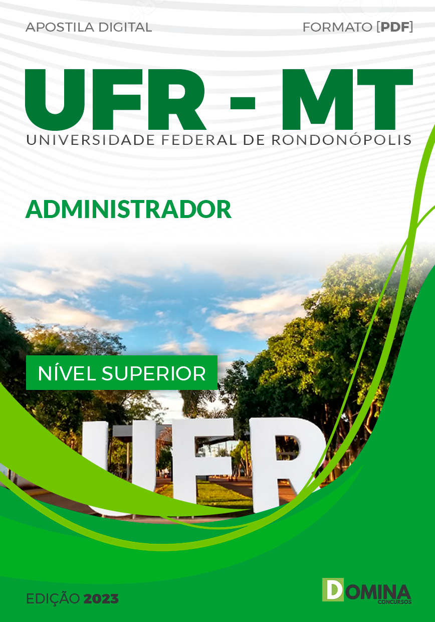 Apostila UFR MT 2023 Administrador