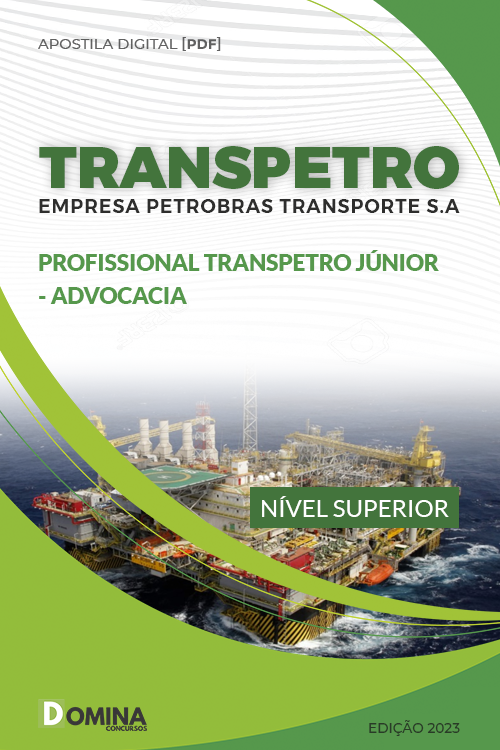 Capa Apostila Transpetro 2023 Profissional Superior Advocacia