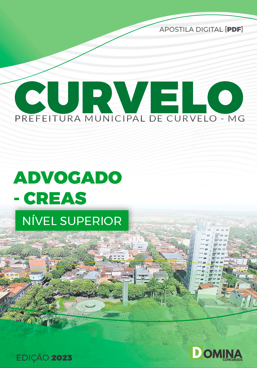 Apostila Concurso Pref Curvelo MG 2024 Advogado CREAS
