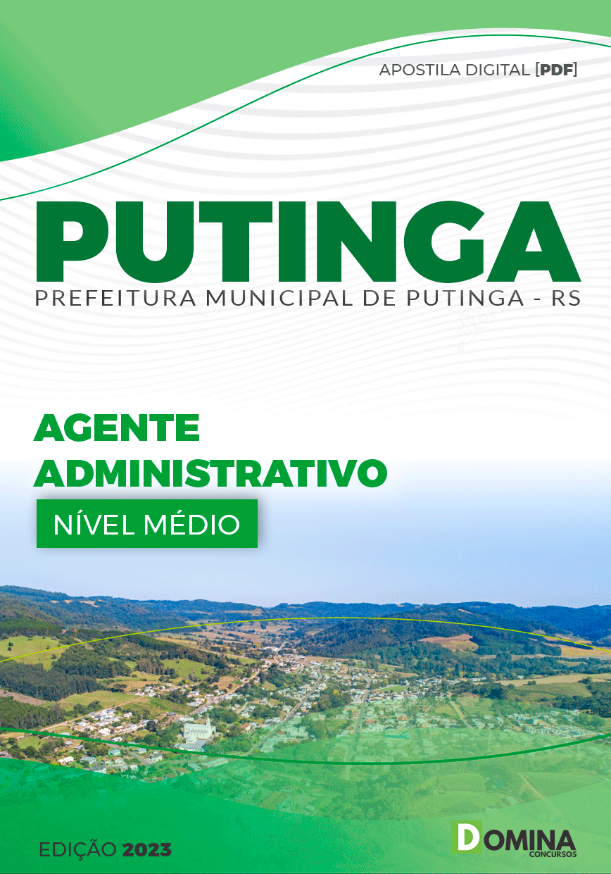 Apostila Pref Putinga RS 2023 Agente Administrativo