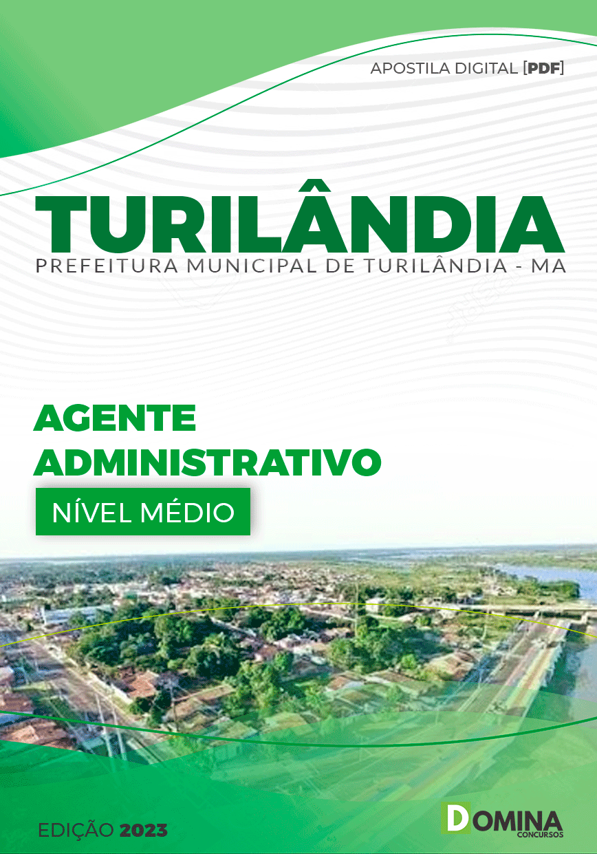 Apostila Concurso Pref Turilândia MA 2024 Agente Administrativo