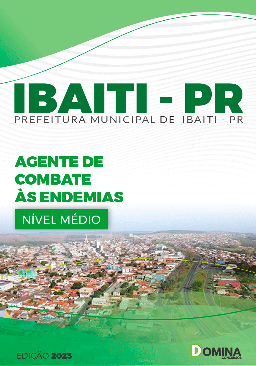Apostila Pref Ibaiti PR 2023 Agente de Combate às Endemias
