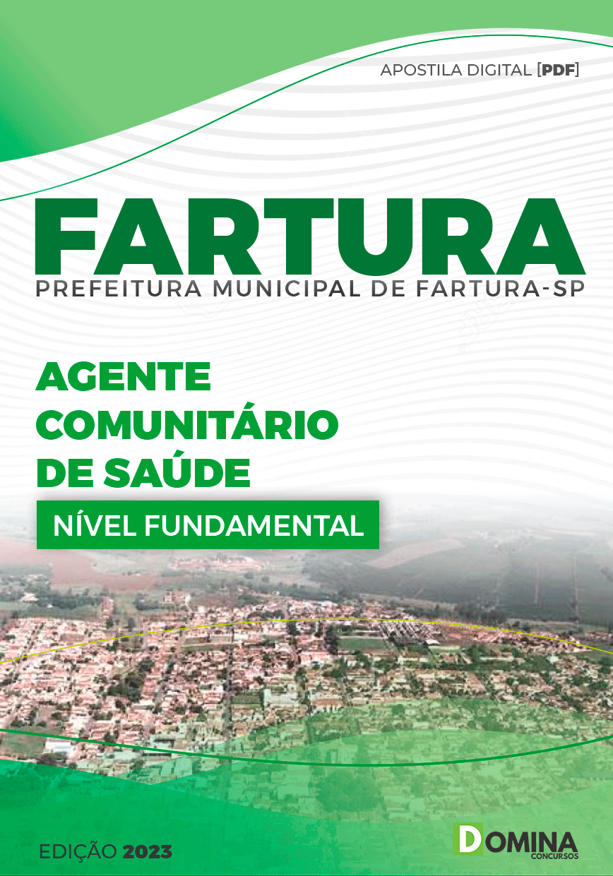 Apostila Pref Fartura SP 2023 Agente Comunitário Saúde