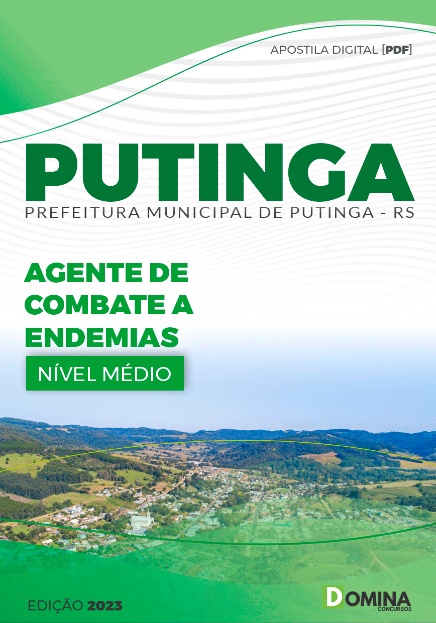Apostila Pref Putinga RS 2023 Agente de Combate a Endemias