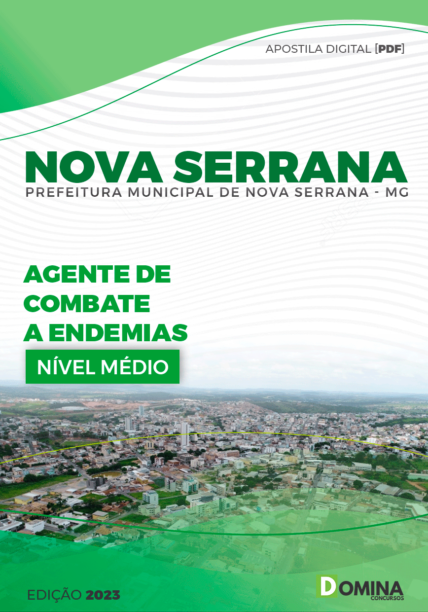Apostila Pref Nova Serrana MG 2024 Agente Comunitário Saúde