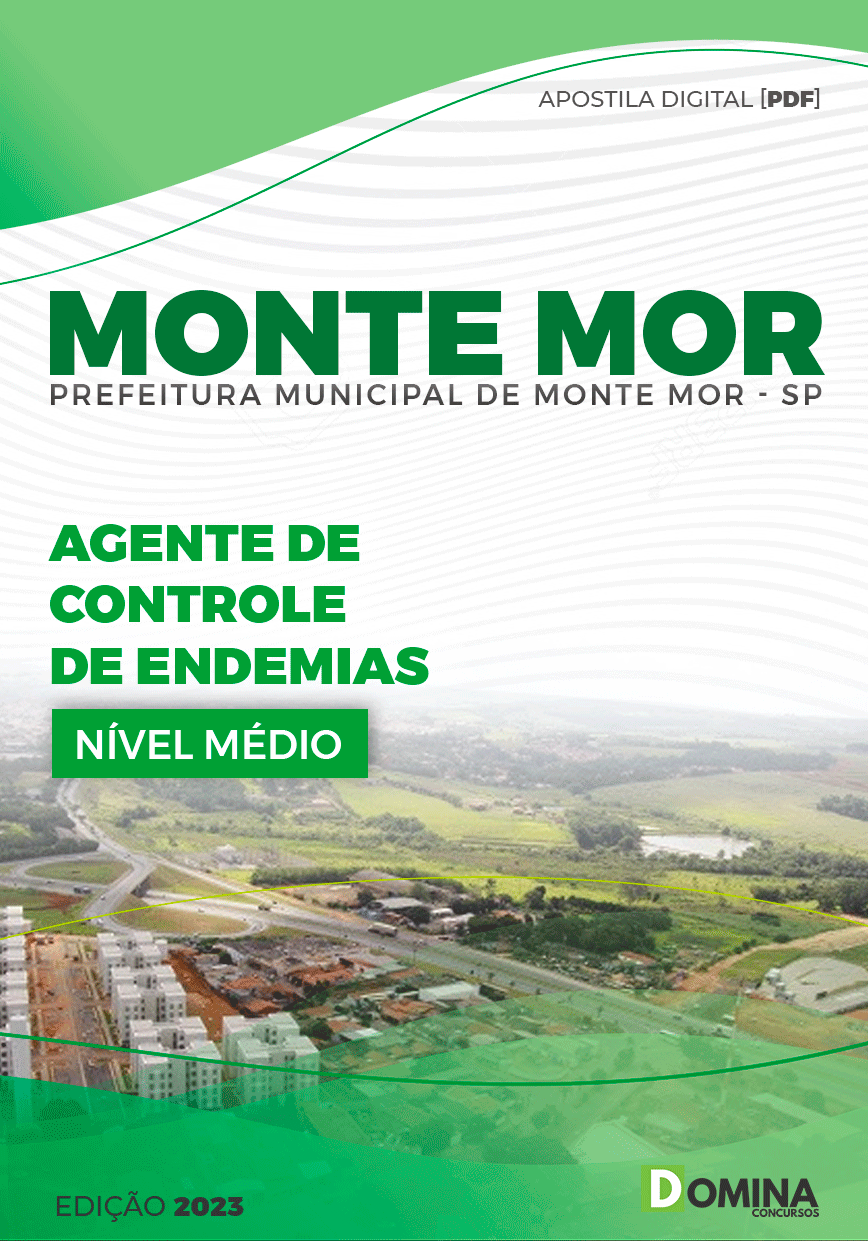 Apostila Pref Monte Mor SP 2023 Agente de Controle de Endemias