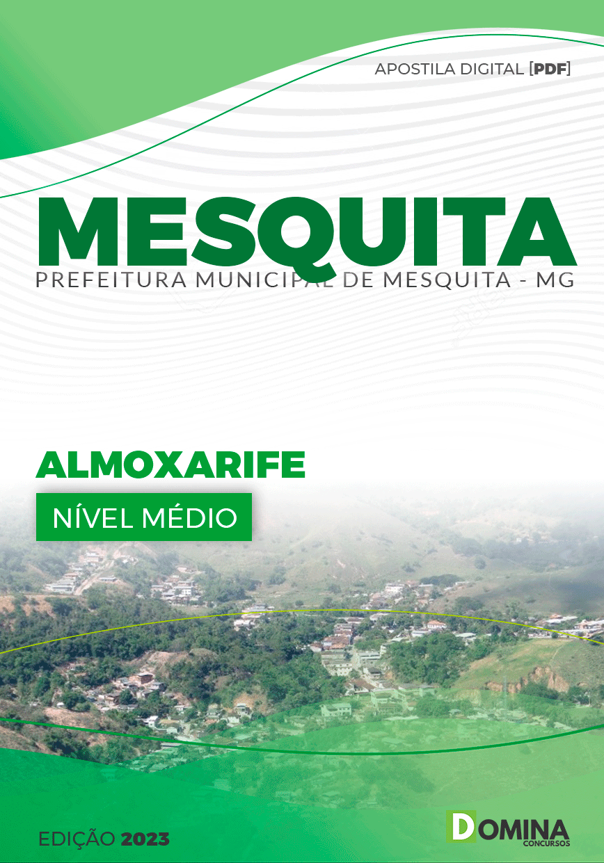 Apostila Concurso Pref Mesquita MG 2024 Almoxarife