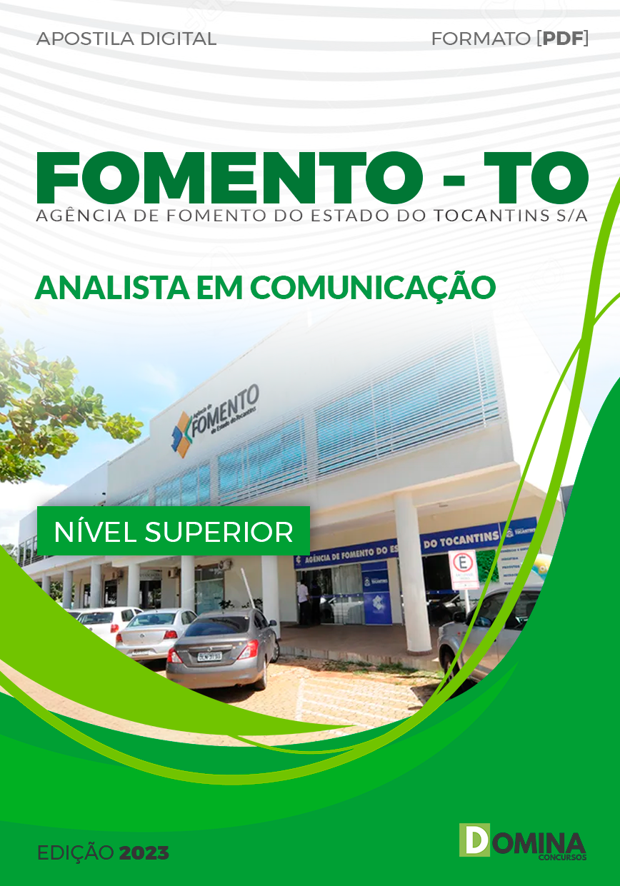 Apostila FOMENTO TO 2023 Analista em Comunicação
