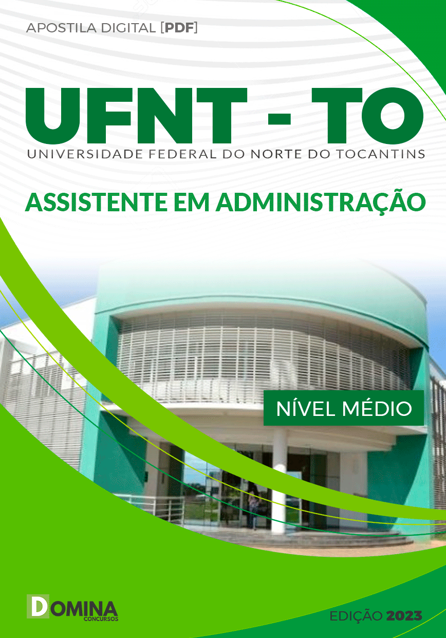Apostila UFNT TO 2023 Assistente em Administração