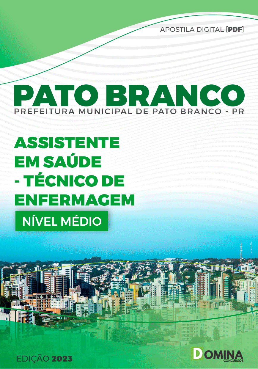 Apostila Concurso Pref Pato Branco PR 2023 Técnico Enfermagem