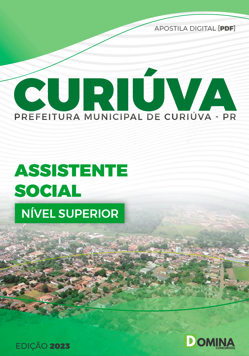 Apostila Concurso Pref Curiúva PR 2023 Assistente Social