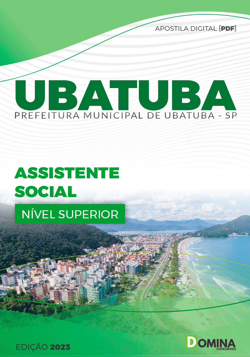Apostila Concurso Pref Ubatuba SP 2023 Assistente Social