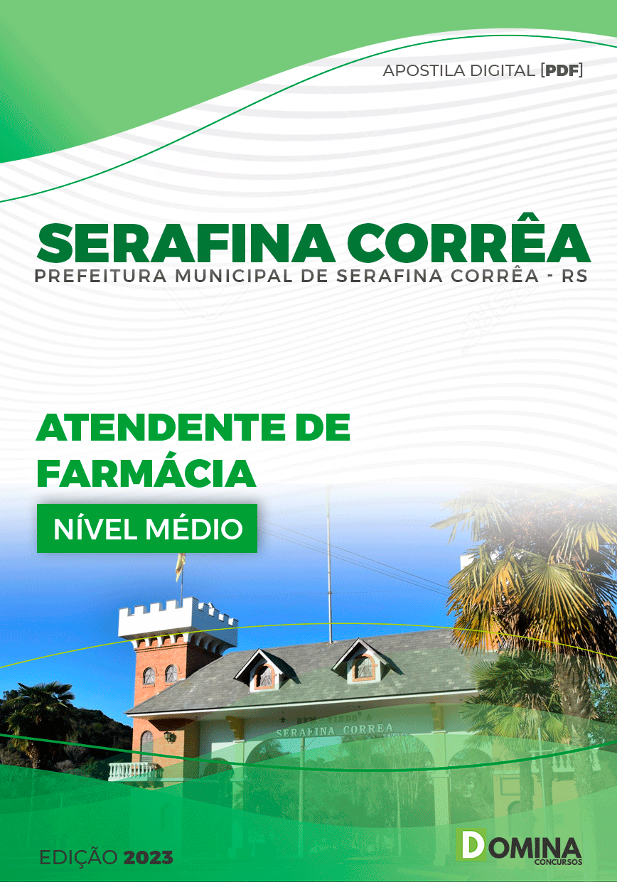 Pref Serafina Corrêa RS 2023 Atendente de Farmácia