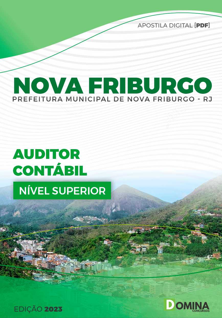 Apostila Pref Nova Friburgo RJ 2023 Auditor Contábil