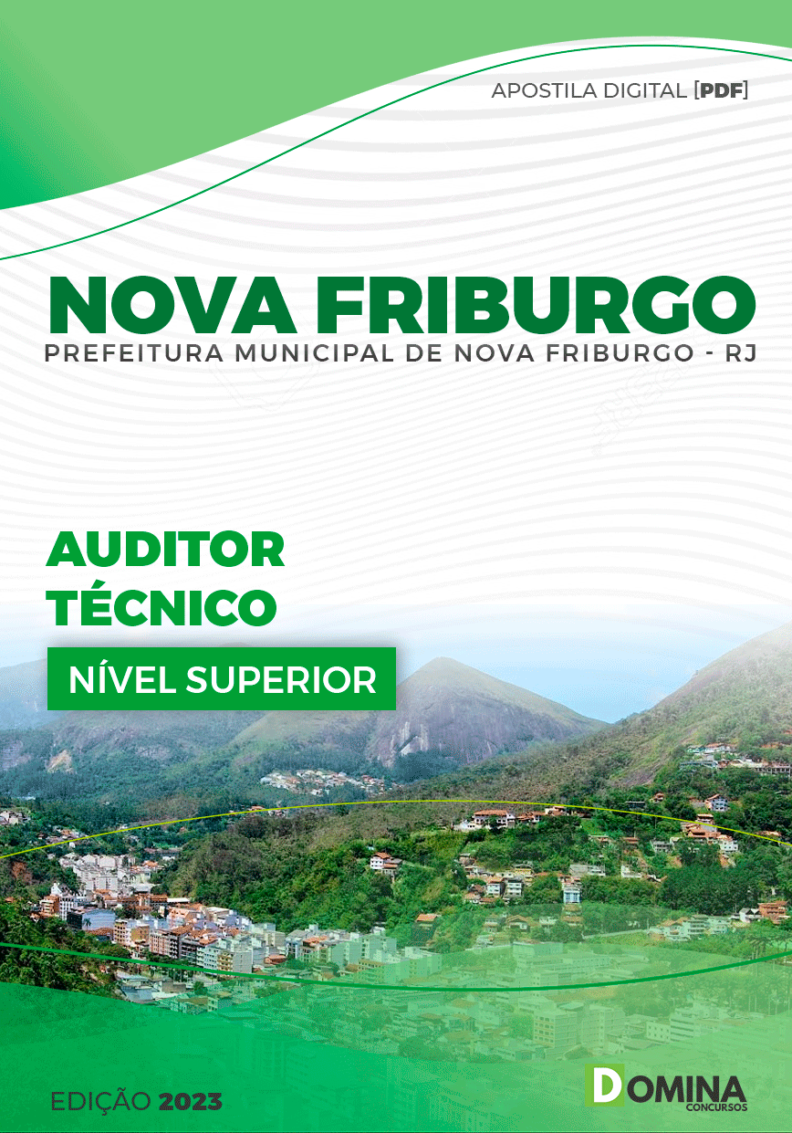 Apostila Pref Nova Friburgo RJ 2023 Auditor Técnico