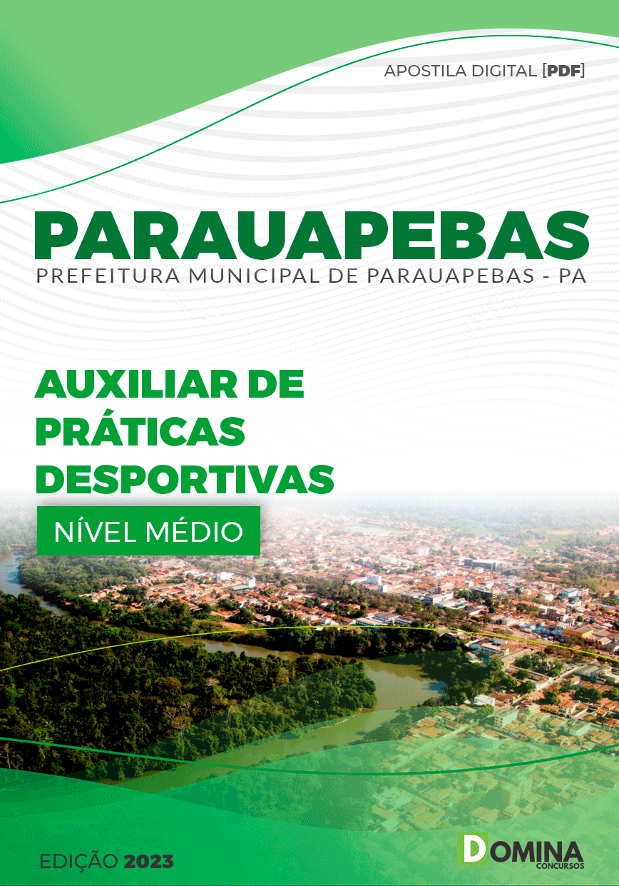 Apostila Pref Parauapebas PA 2023 Auxiliar Práticas Desportivas