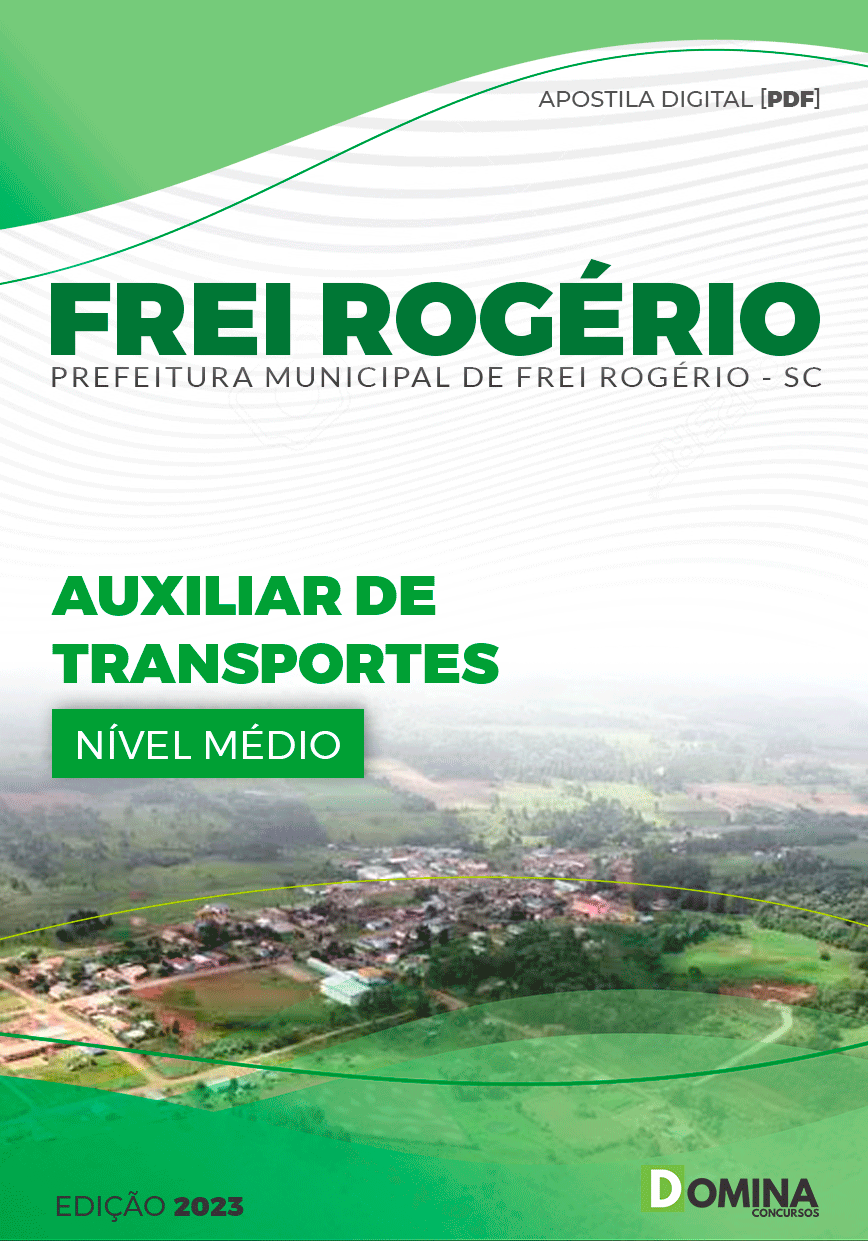 Seletivo Pref Frei Rogério SC 2023 Auxiliar de Transportes