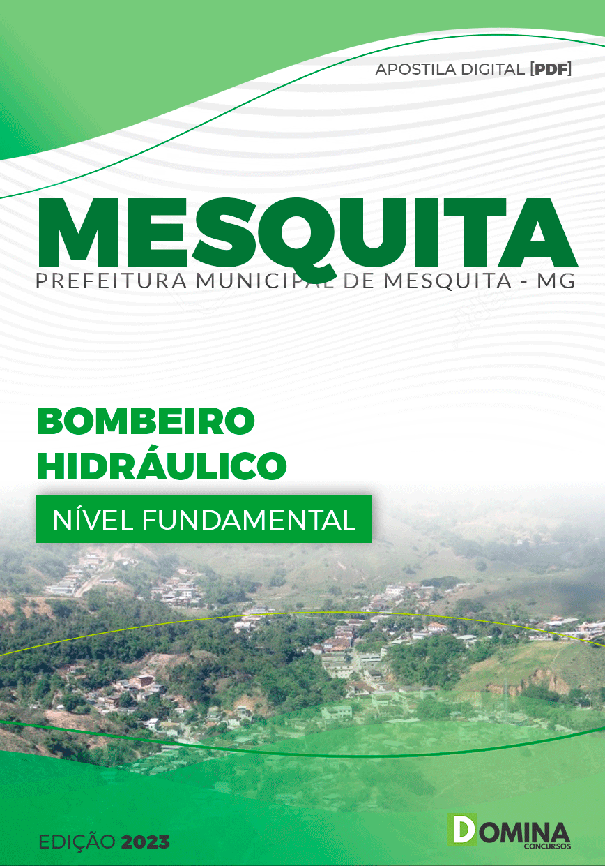 Apostila Concurso Pref Mesquita MG 2024 Bombeiro Hidráulico
