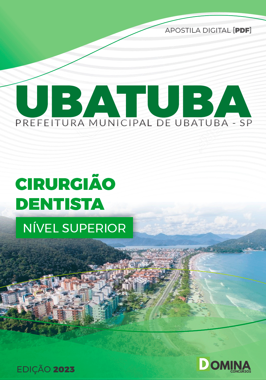Apostila Concurso Pref Ubatuba SP 2023 Cirurgião Dentista
