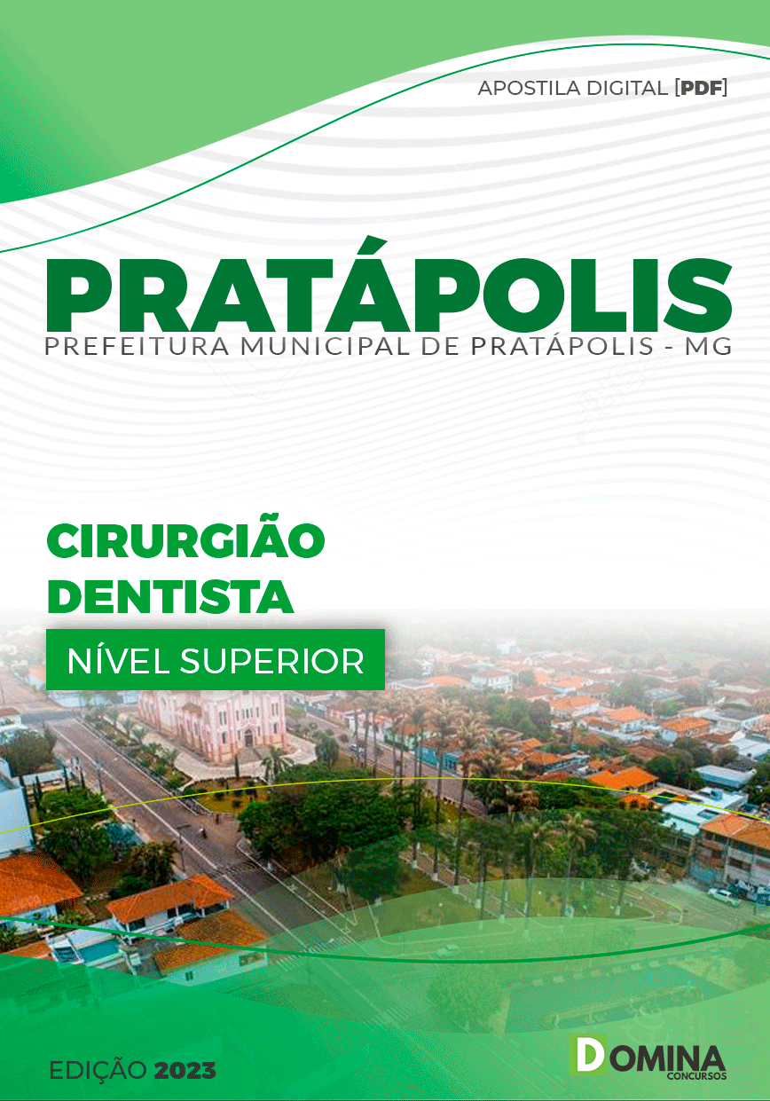 Apostila Pref Pratápolis MG 2023 Cirurgião Dentista