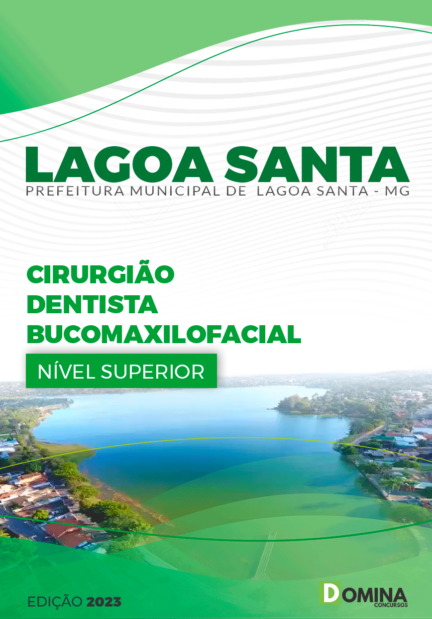 Pref Lagoa Santa MG 2023 Cirurgião Dentista Bucomaxilofacial
