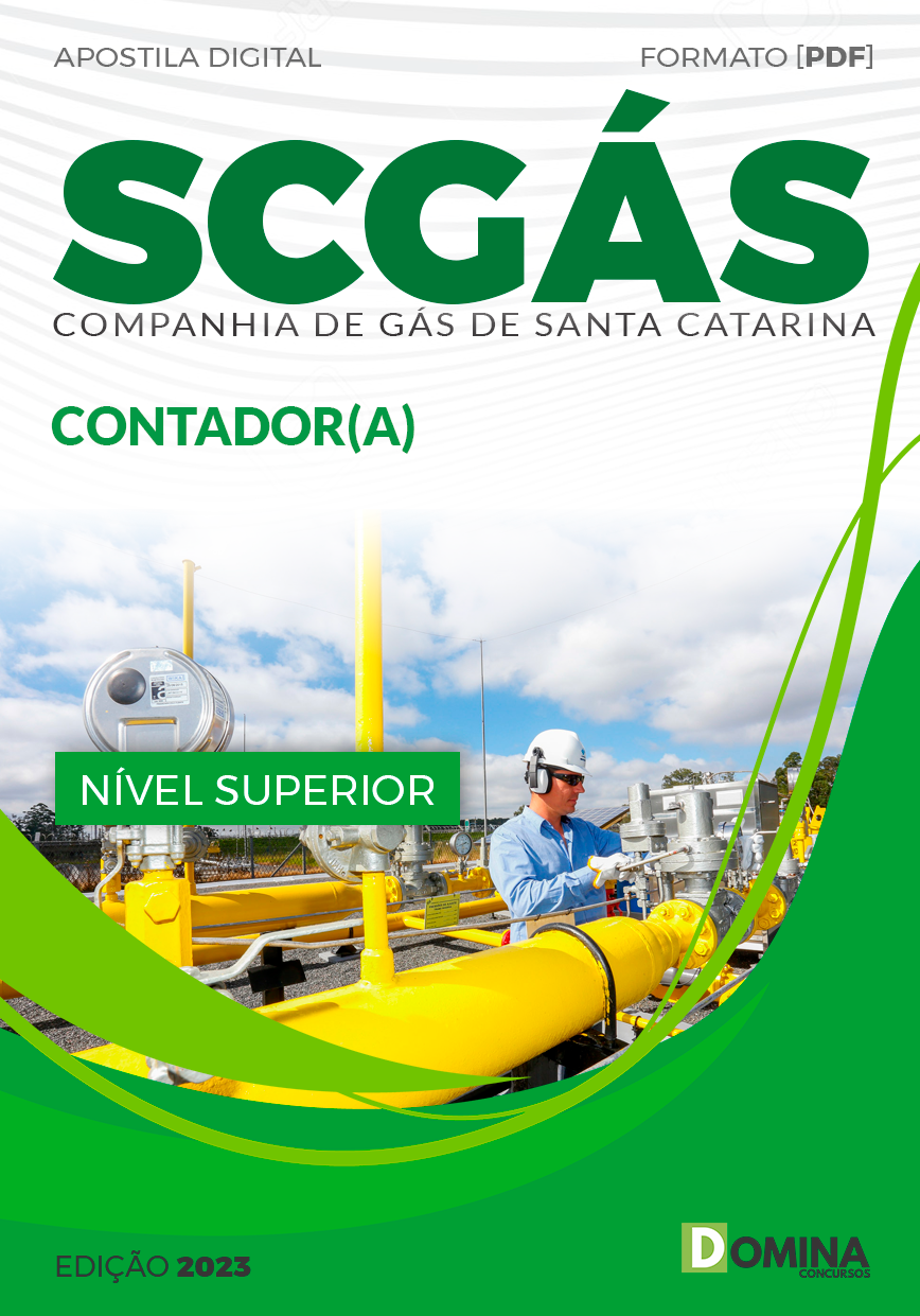Apostila Concurso SCGÁS 2023 Contador