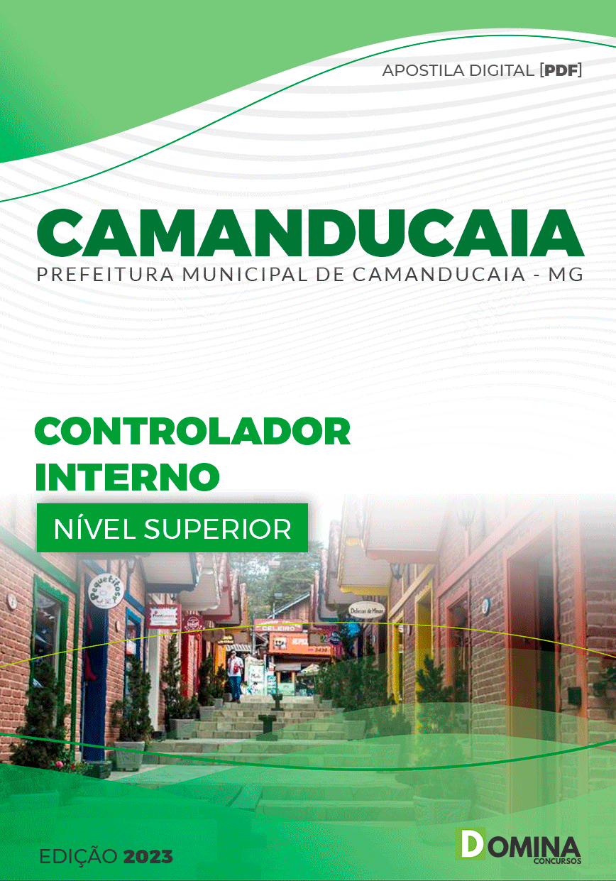 Apostila Pref Camanducaia MG 2024 Controlador Interno