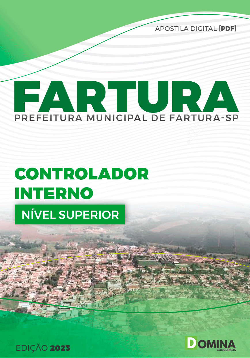 Apostila Concurso Pref Fartura SP 2023 Contador