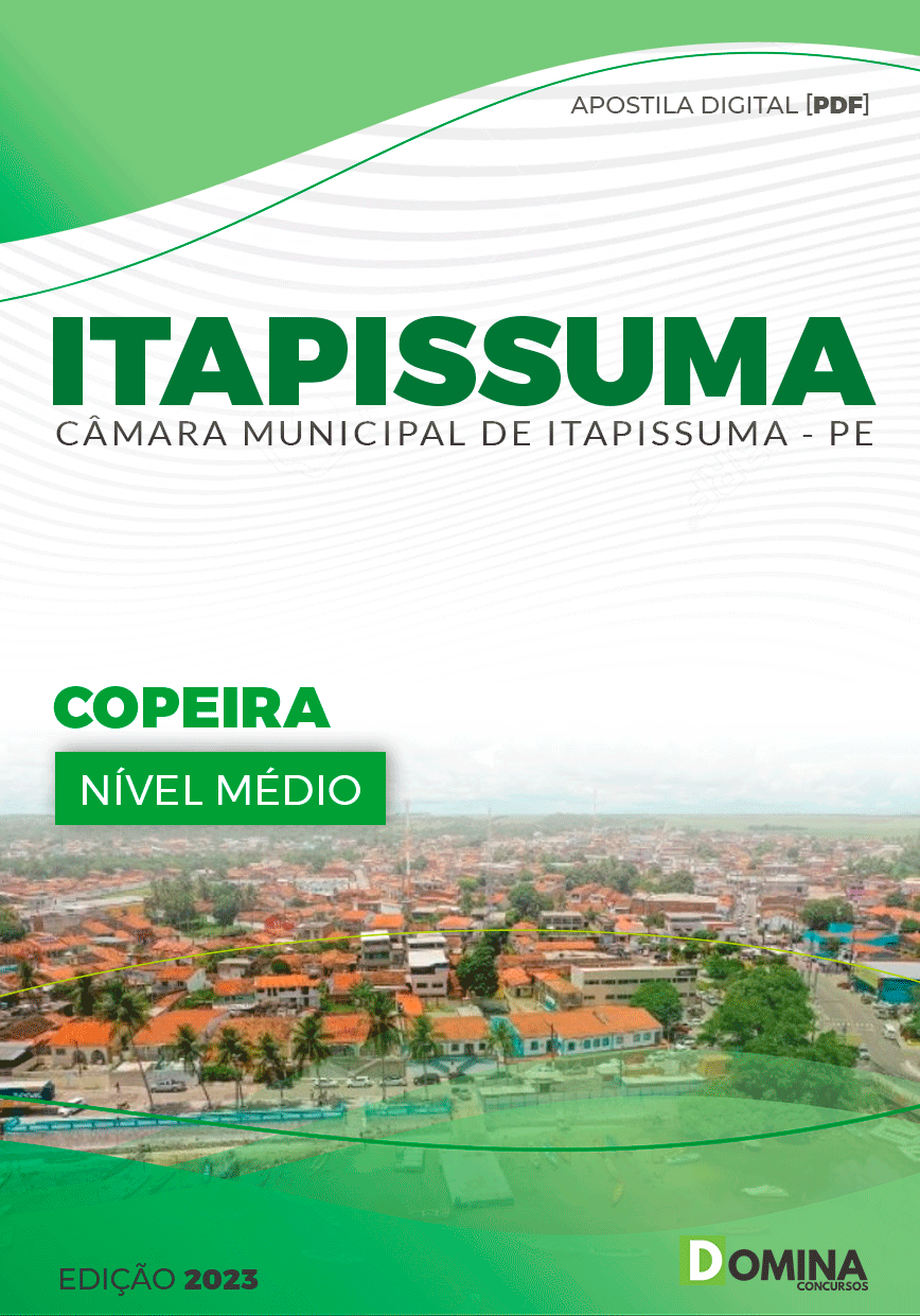Apostila Concurso Câmara Itapissuma PE 2024 Copeira