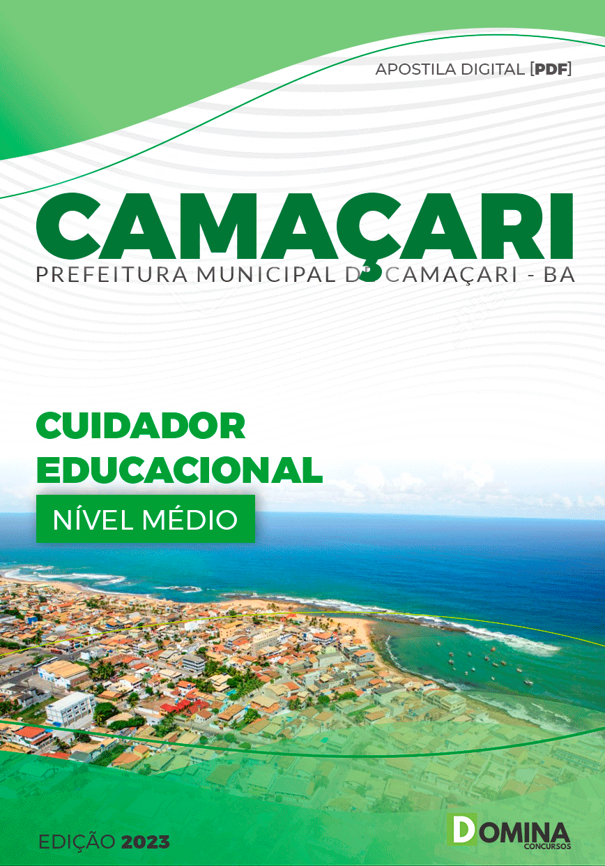 Apostila Pref Camaçari BA 2024 Cuidador Educacional
