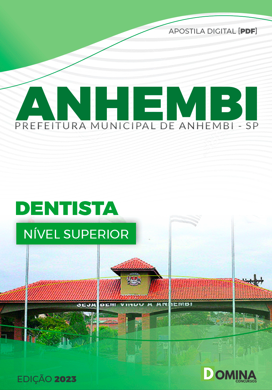 Apostila Concurso Pref Anhembi SP 2023 Dentista