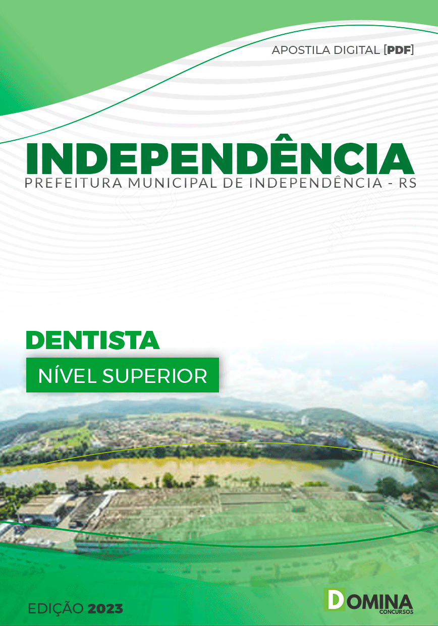 Apostila Pref Independência RS 2023 Dentista