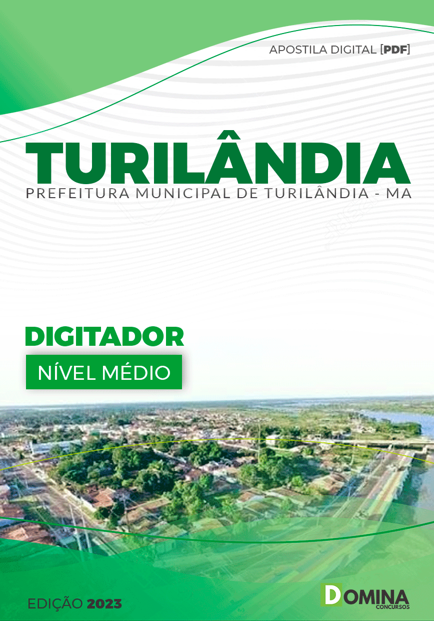 Apostila Concurso Pref Turilândia MA 2024 Digitador