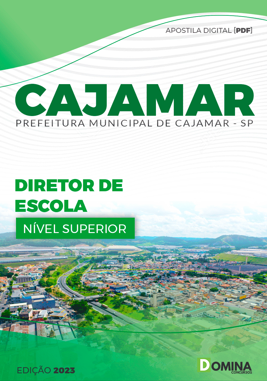 Apostila Pref Cajamar SP 2023 Diretor de Escola